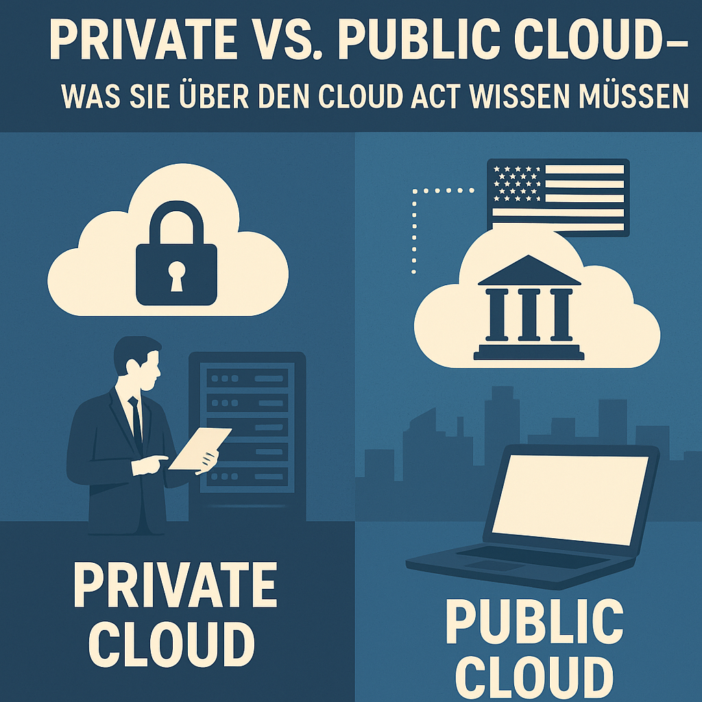 Cloud Act -  private vs. public Cloud